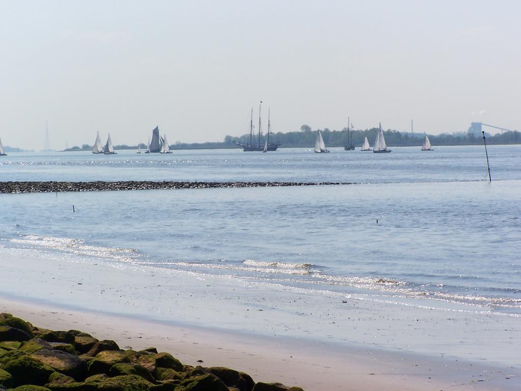 Elbe Ferienwohnung Gluckstadt Szoba fotó